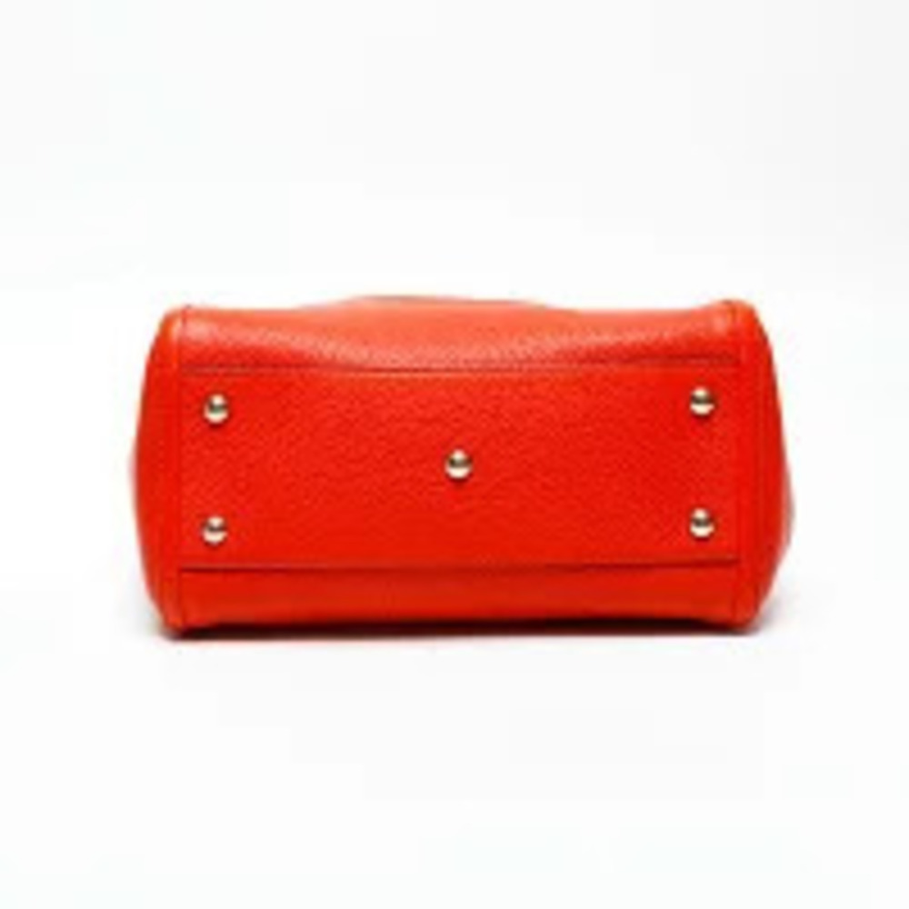 Gucci Soho Tassel Leather Handbag Orange - Picture 8 of 13